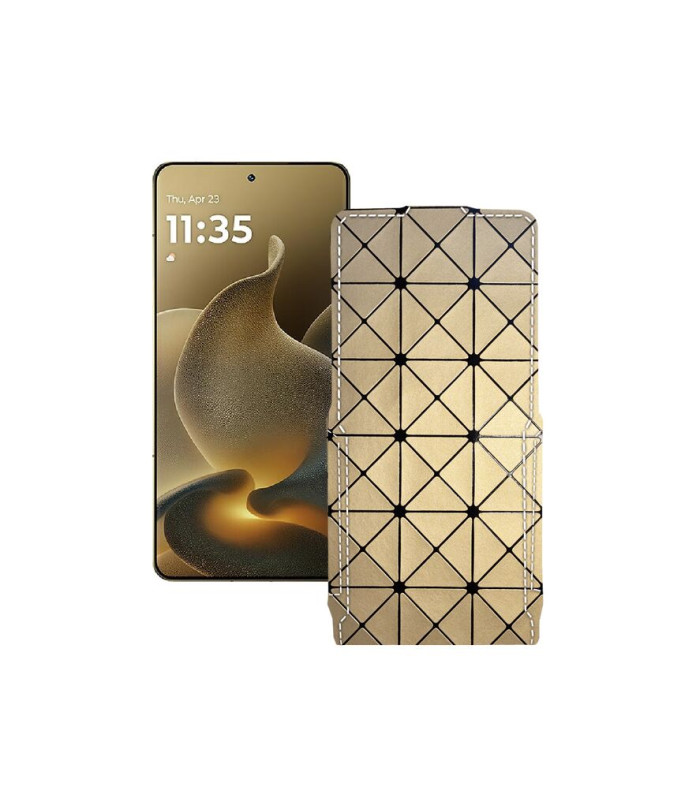 Чохол-флип з екошкіри для телефону Motorola Signature