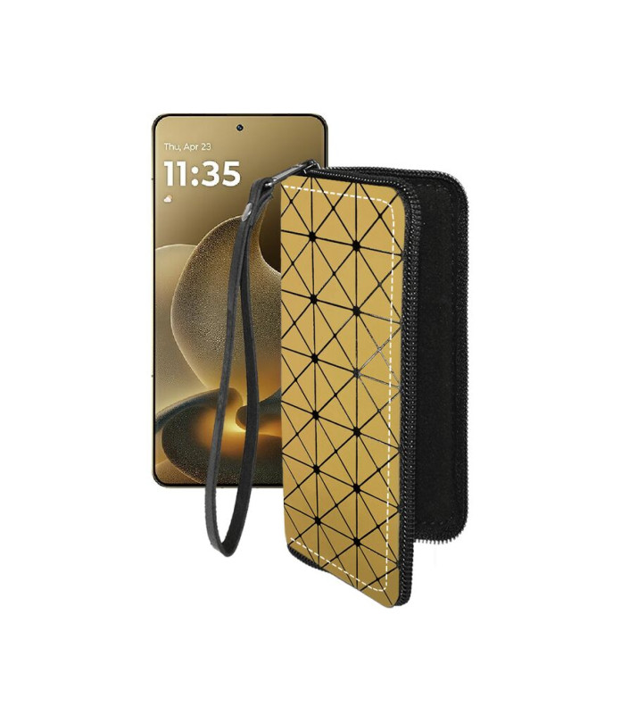 Чохол-гаманець з екошкіри для телефону Motorola Signature