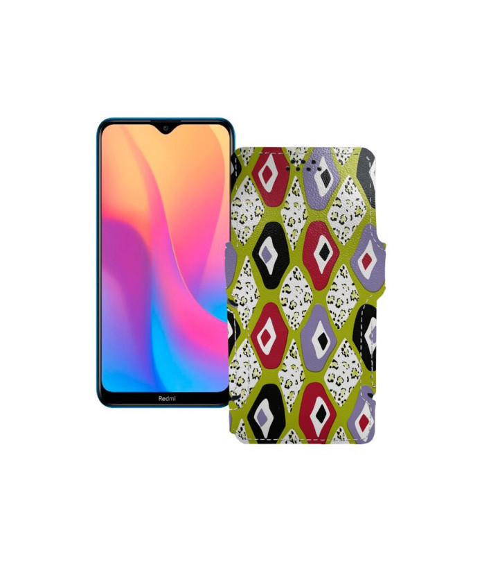 Чохол-книжка з екошкіри для телефону Xiaomi Redmi 8A