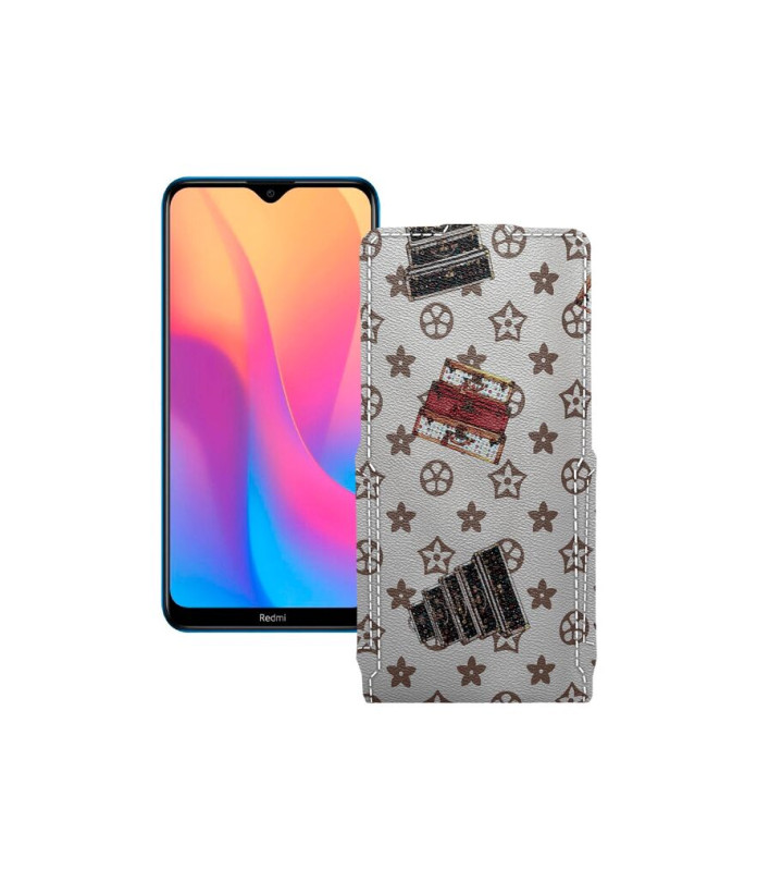 Чохол-флип з екошкіри для телефону Xiaomi Redmi 8A