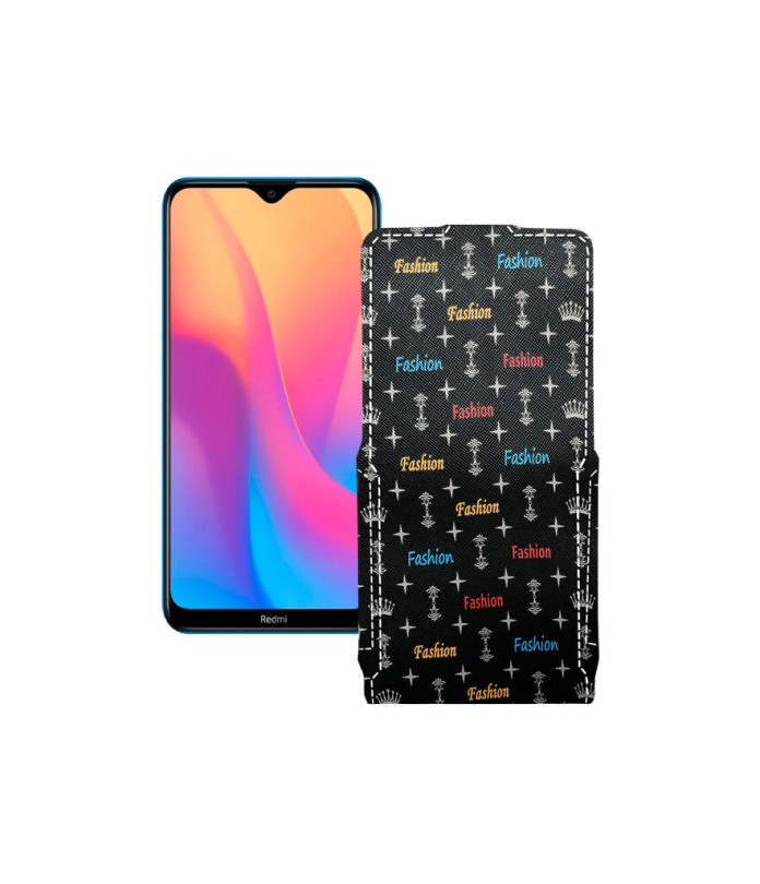 Чохол-флип з екошкіри для телефону Xiaomi Redmi 8A