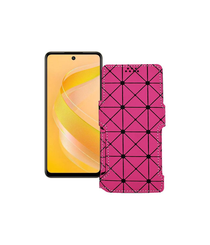 Чохол-книжка з екошкіри для телефону Infinix Smart 8 Plus