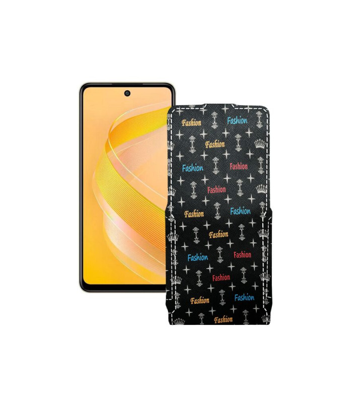 Чохол-флип з екошкіри для телефону Infinix Smart 8 Plus