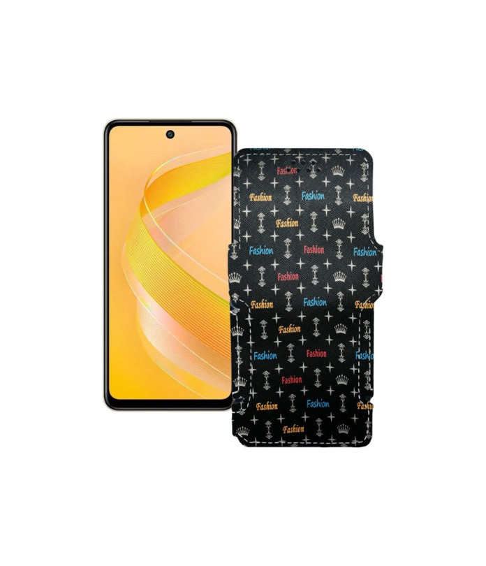 Чохол-книжка з екошкіри для телефону Infinix Smart 8 Plus