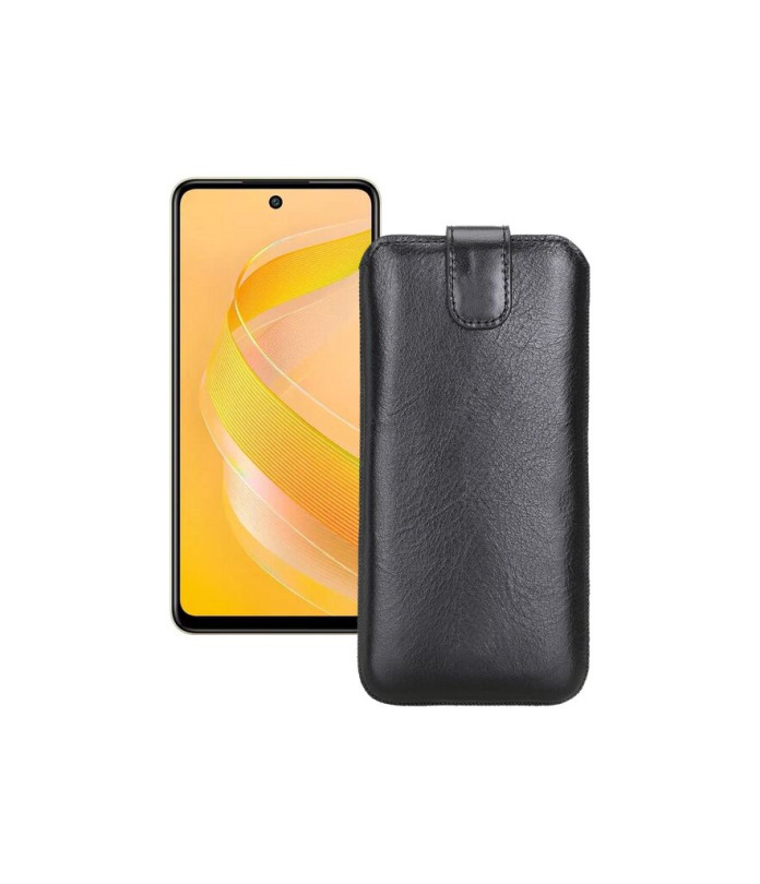 Витяжка з екошкіри для телефону Infinix Smart 8 Plus