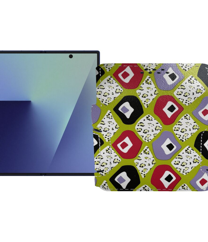 Чохол-книжка з екошкіри для телефону Samsung Galaxy Z Fold 7