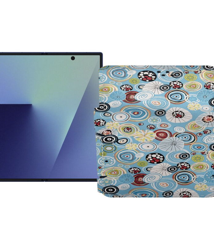 Чохол-книжка з екошкіри для телефону Samsung Galaxy Z Fold 7