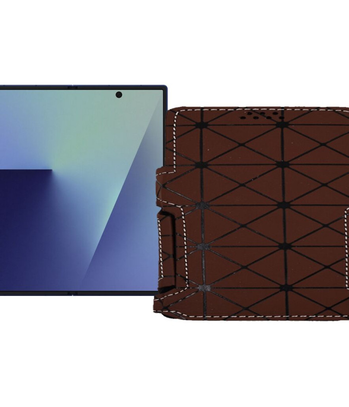 Чохол-книжка з екошкіри для телефону Samsung Galaxy Z Fold 7