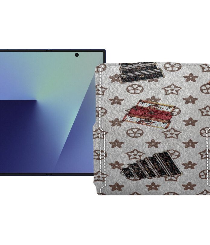 Чохол-флип з екошкіри для телефону Samsung Galaxy Z Fold 7