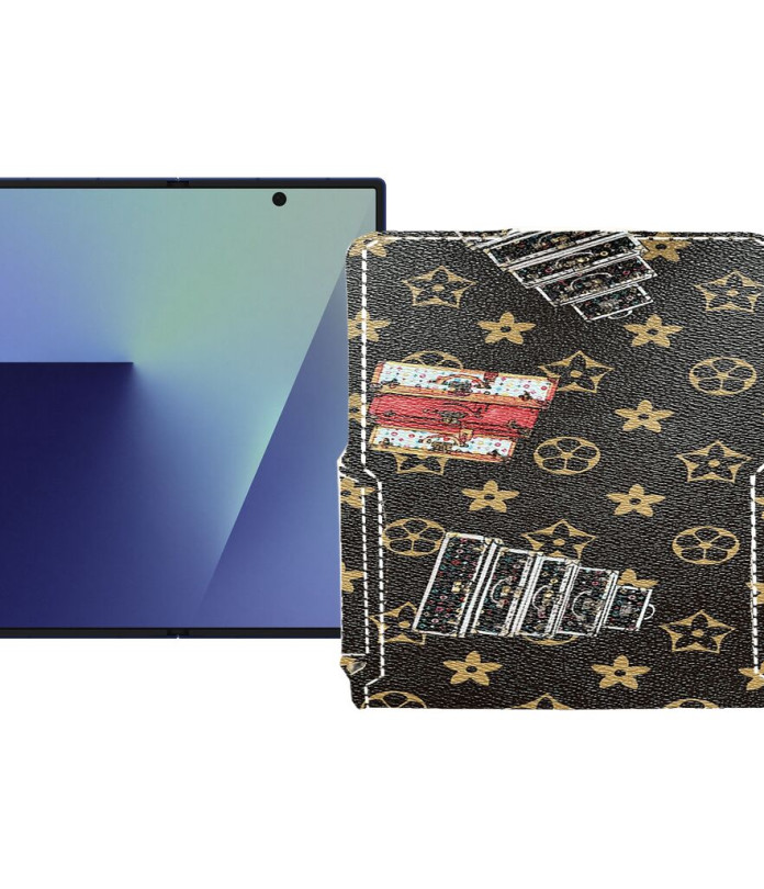 Чохол-флип з екошкіри для телефону Samsung Galaxy Z Fold 7