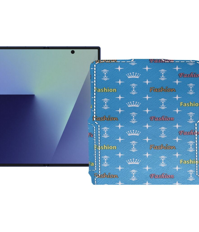 Чохол-флип з екошкіри для телефону Samsung Galaxy Z Fold 7