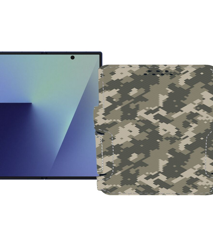 Чохол-книжка з екошкіри для телефону Samsung Galaxy Z Fold 7