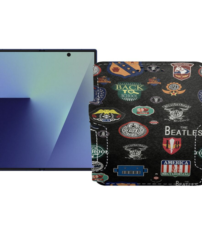 Чохол-книжка з екошкіри для телефону Samsung Galaxy Z Fold 7