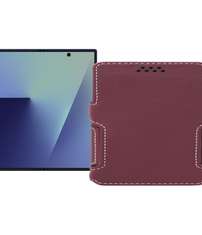 Чохол-книжка з екошкіри для телефону Samsung Galaxy Z Fold 7