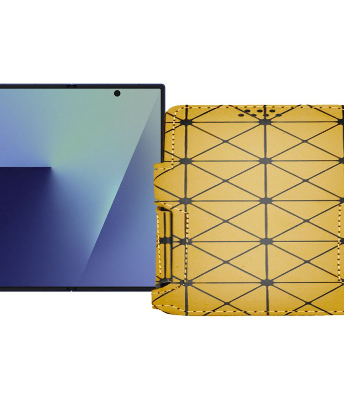 Чохол-книжка з екошкіри для телефону Samsung Galaxy Z Fold 7