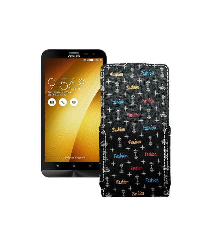 Чохол-флип з екошкіри для телефону Asus ZenFone 2 Loser ZE601KL