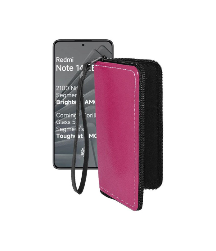 Чохол-гаманець з екошкіри для телефону Xiaomi Redmi Note 14 SE 5G