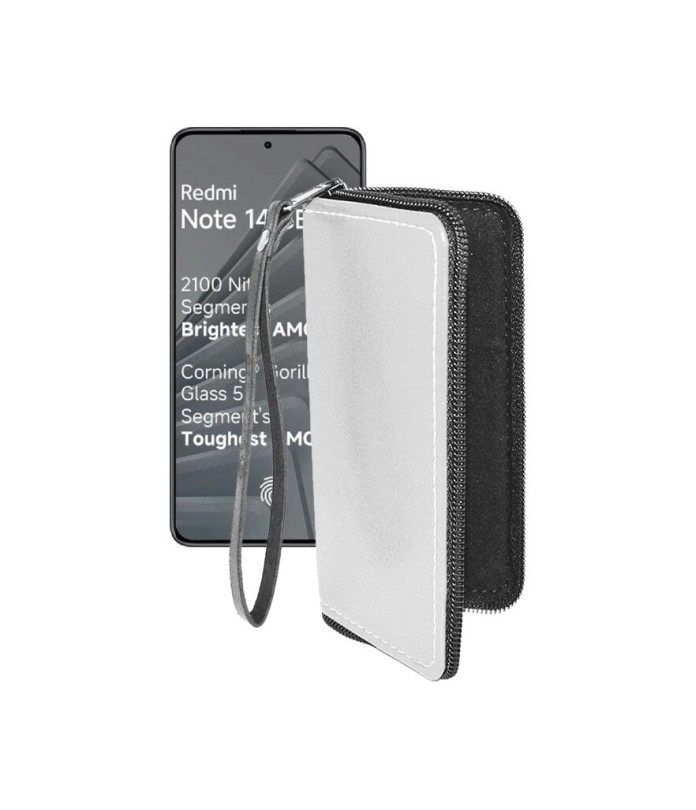 Чохол-гаманець з екошкіри для телефону Xiaomi Redmi Note 14 SE 5G