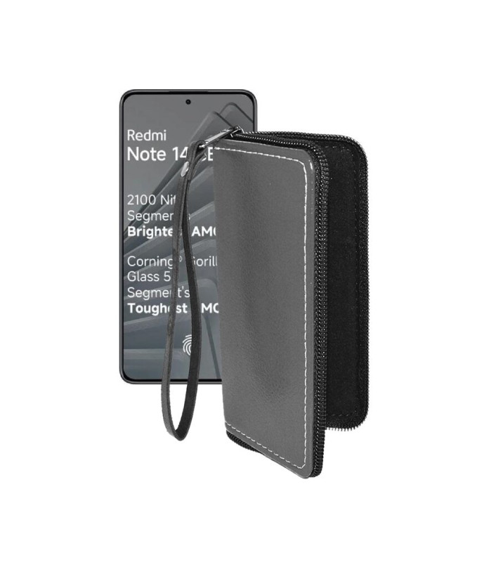 Чохол-гаманець з екошкіри для телефону Xiaomi Redmi Note 14 SE 5G