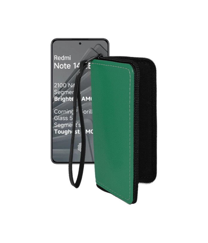 Чохол-гаманець з екошкіри для телефону Xiaomi Redmi Note 14 SE 5G