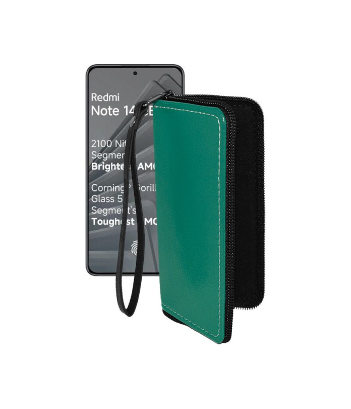 Чохол-гаманець з екошкіри для телефону Xiaomi Redmi Note 14 SE 5G