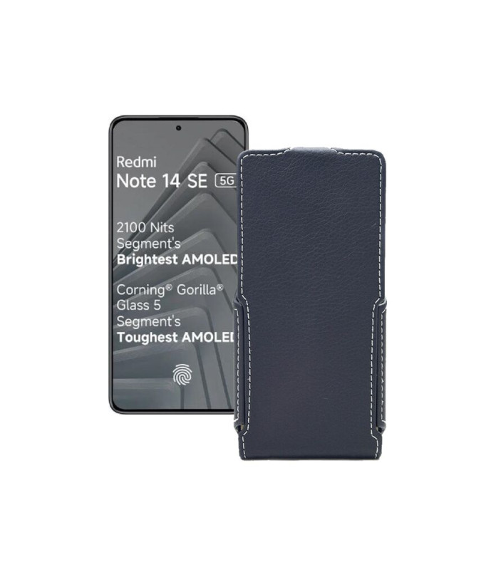 Чохол-флип з екошкіри для телефону Xiaomi Redmi Note 14 SE 5G