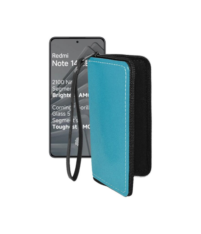 Чохол-гаманець з екошкіри для телефону Xiaomi Redmi Note 14 SE 5G