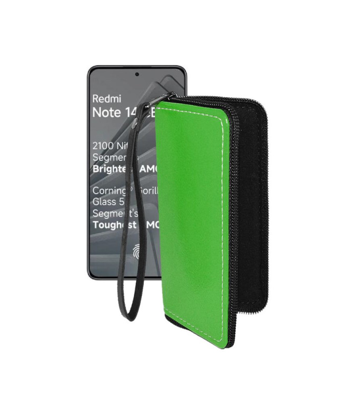 Чохол-гаманець з екошкіри для телефону Xiaomi Redmi Note 14 SE 5G