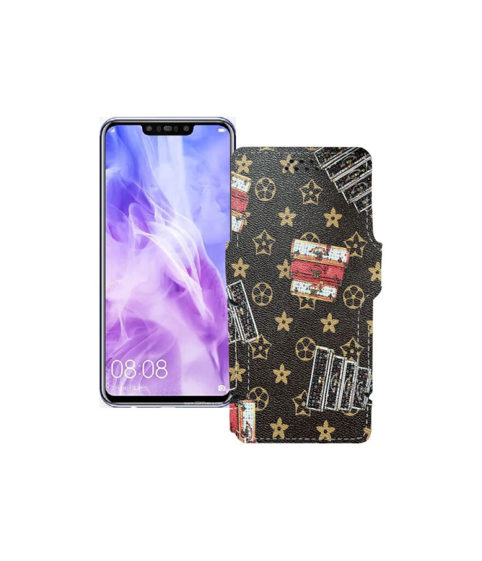 Чохол-книжка з екошкіри для телефону Huawei nova 3