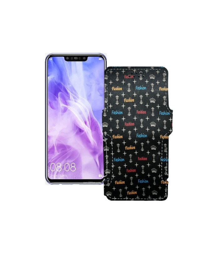 Чохол-книжка з екошкіри для телефону Huawei nova 3