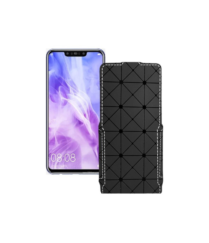 Чохол-флип з екошкіри для телефону Huawei nova 3