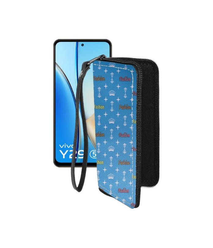Чохол-гаманець з екошкіри для телефону Vivo Y29 5G
