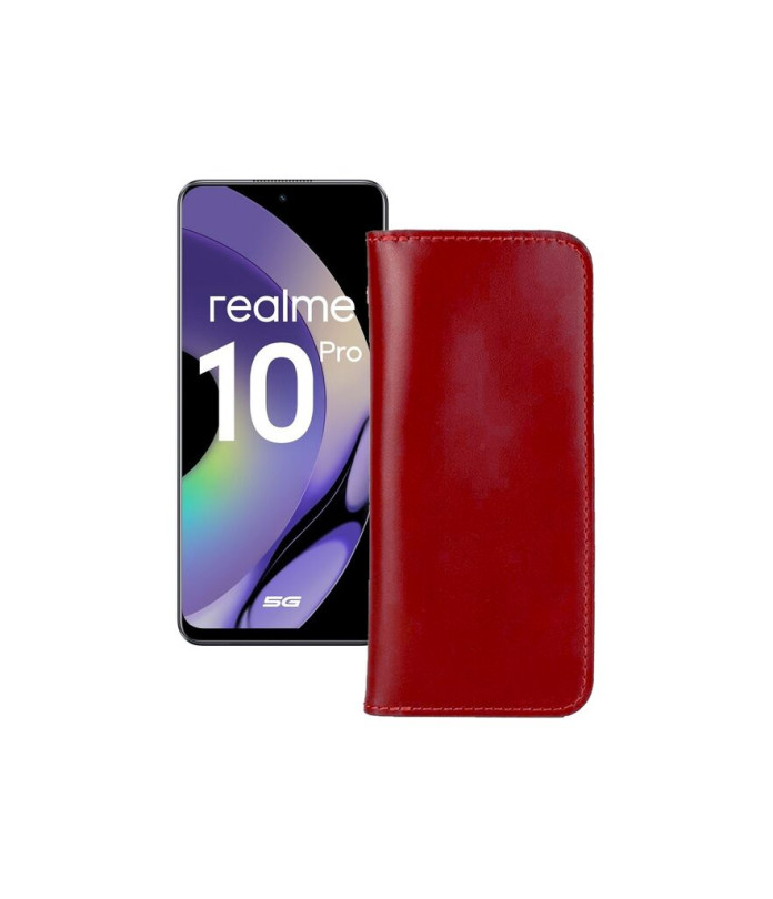 Портмоне з шкіри для телефону Realme 10 Pro