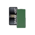 Чохол-флип з екошкіри для телефону Tecno Spark 40C