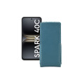 Чохол-флип з екошкіри для телефону Tecno Spark 40C