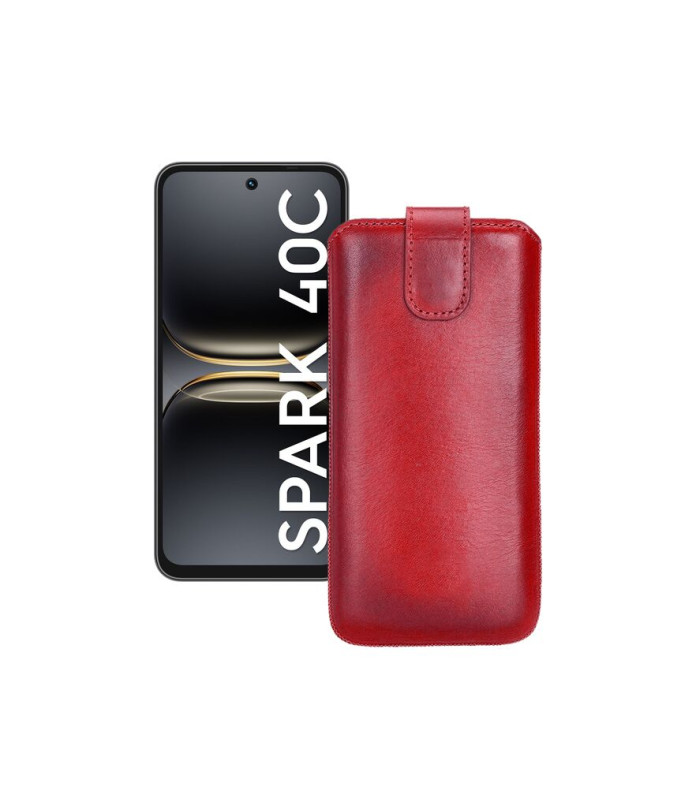 Витяжка зі шкіри для телефону Tecno Spark 40C