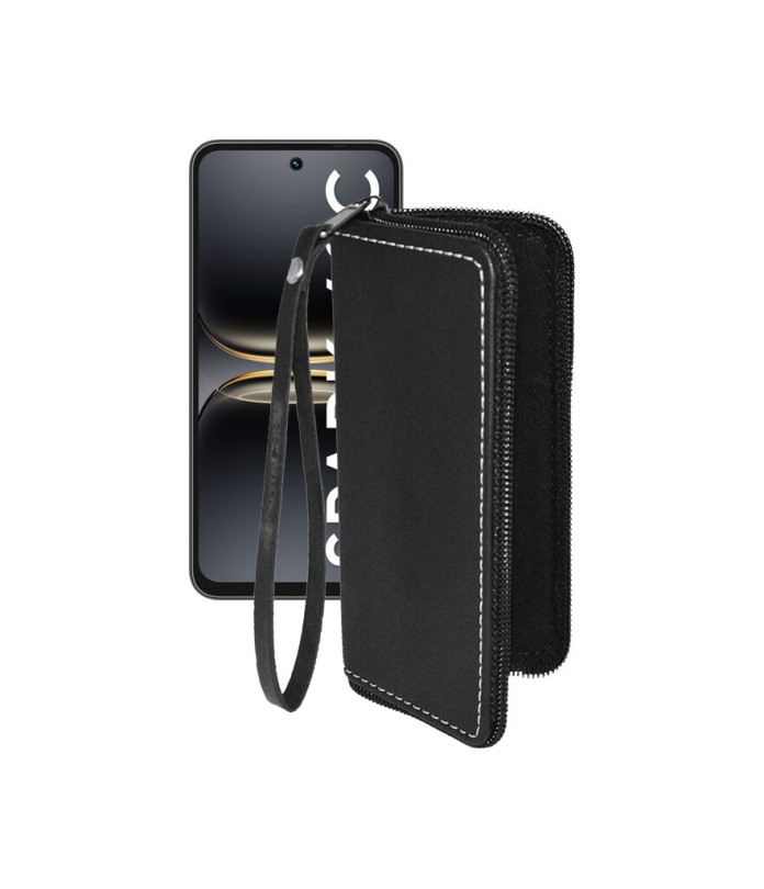 Чохол-гаманець з екошкіри для телефону Tecno Spark 40C