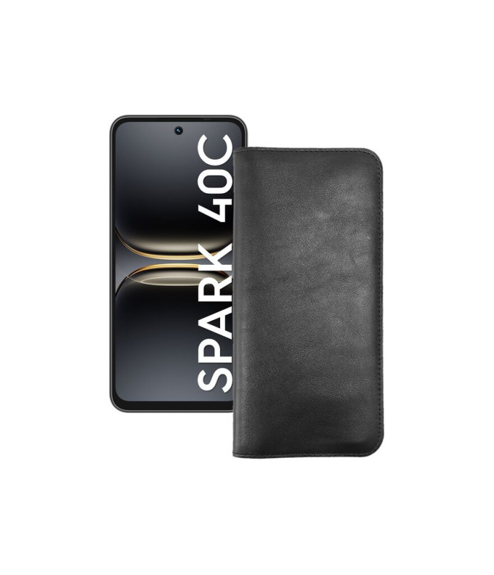 Портмоне з екошкіри для телефону Tecno Spark 40C