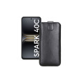 Витяжка з екошкіри для телефону Tecno Spark 40C