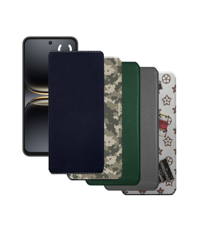 Накладка з екошкіри для телефону Tecno Spark 40C