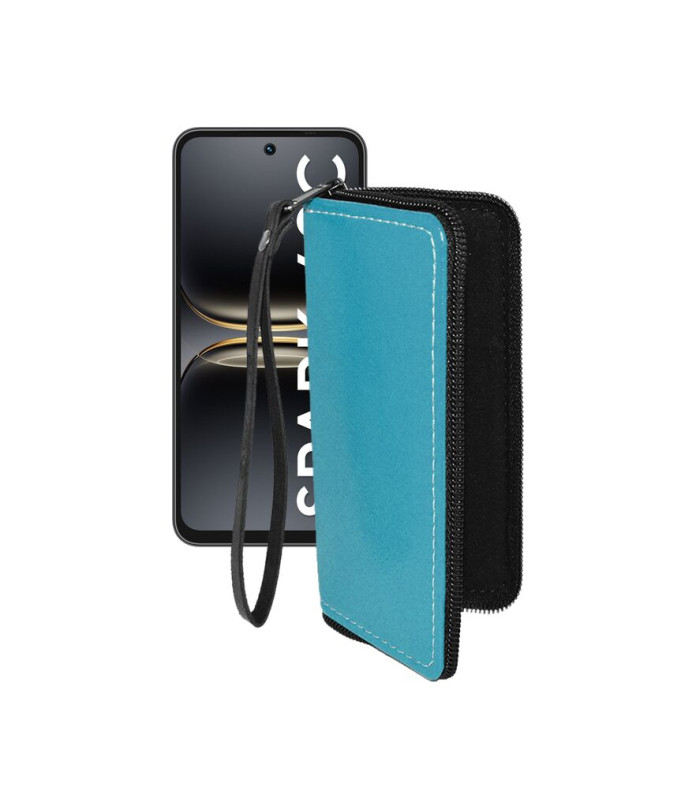 Чохол-гаманець з екошкіри для телефону Tecno Spark 40C