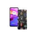 Чохол-флип з екошкіри для телефону Motorola Moto E40