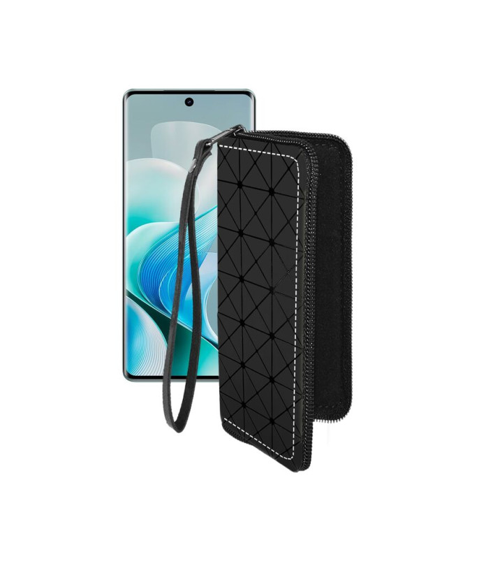 Чохол-гаманець з екошкіри для телефону Vivo V40 Pro