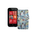 Чохол-книжка з екошкіри для телефону Nokia Lumia 822