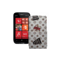 Чохол-флип з екошкіри для телефону Nokia Lumia 822