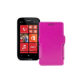 Чохол-книжка з екошкіри для телефону Nokia Lumia 822