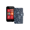 Чохол-книжка з екошкіри для телефону Nokia Lumia 822