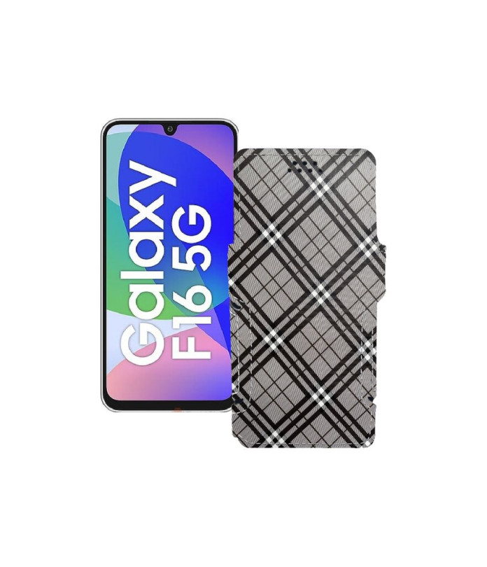 Чохол-книжка з екошкіри для телефону Samsung Galaxy F16 (E166)