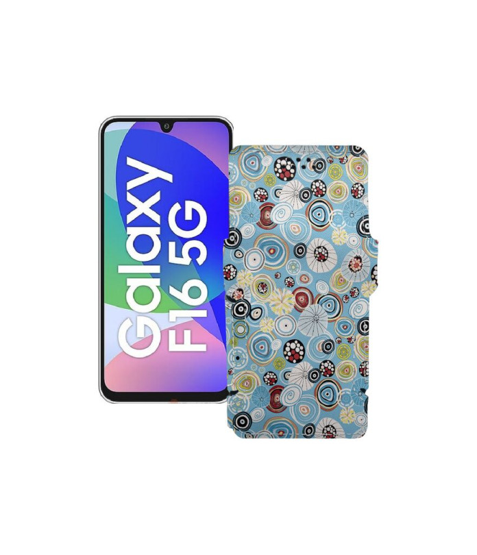 Чохол-книжка з екошкіри для телефону Samsung Galaxy F16 (E166)