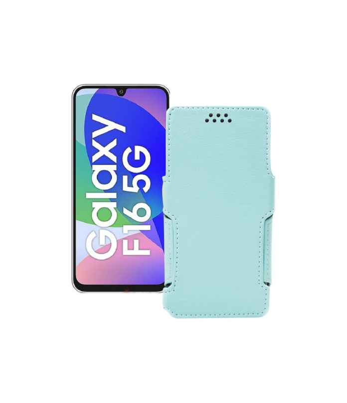Чохол-книжка з екошкіри для телефону Samsung Galaxy F16 (E166)